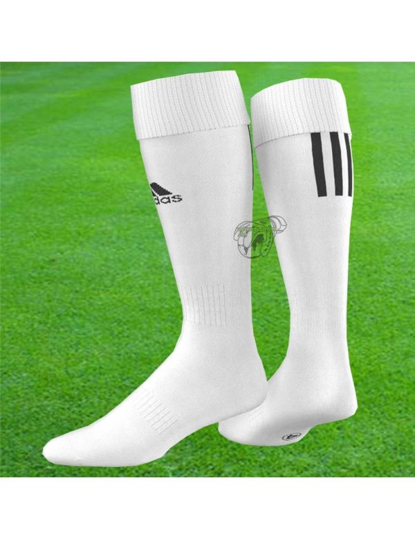 Boutique pour gardiens de but Chaussettes gardien  Adidas - Chaussettes Santos 3 Stripe Blanc Z56222