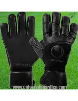 Uhlsport - Comfort Absolutgrip FULL BLACK 101121601 /16 Gants de Gardien Match boutique en ligne Gardien de but