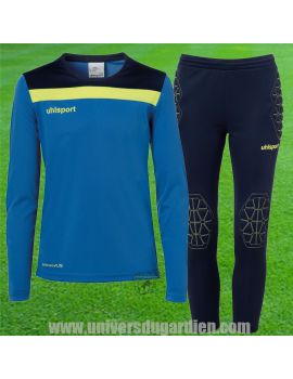 Boutique pour gardiens de but Kit gardien junior  Uhlsport - Kit Offense 23 Bleu Junior 1005203-03 / 72