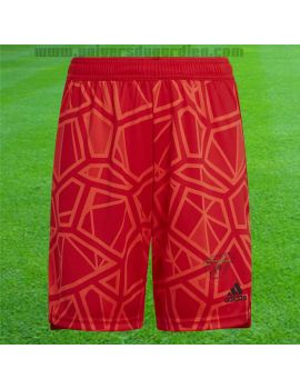 Boutique pour gardiens de but Shorts gardien junior  adidas - Short GK Condivo 22 junior rouge H21243 / 241