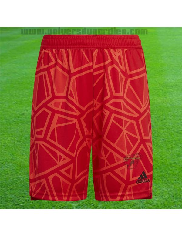 Boutique pour gardiens de but Shorts gardien junior  adidas - Short GK Condivo 22 junior rouge H21243 / 241