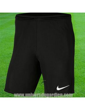 Boutique pour gardiens de but Shorts gardien junior  Nike - Short Park III Noir Junior BV6865-010 / B94