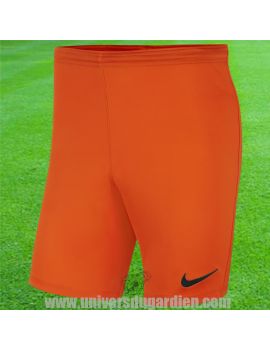 Boutique pour gardiens de but Shorts gardien junior  Nike - Short Park III Safety Orange Junior BV6865-819 / 61