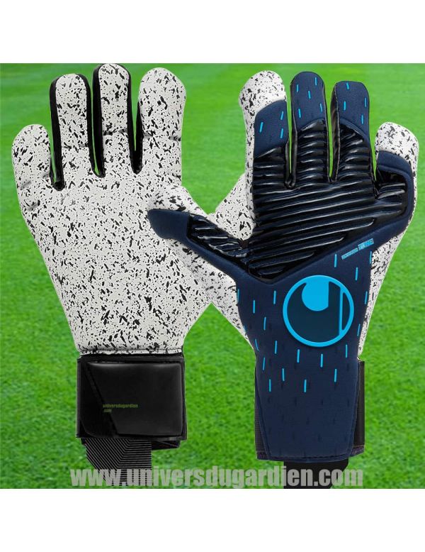 Uhlsport - SPEED CONTACT Blue Edition Supergrip+ HN - Match Glove 101128001 / 191 Gants de Gardien de But Uhlsport boutique e...
