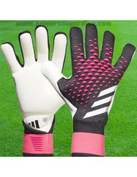 ADIDAS - gants de gardien Predator Pro Full Black / Pink HN3345 / 132 Gants de Gardien Match boutique en ligne Gardien de but